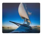 Коврик для мыши Buro BU-R51753 (S) рисунок/яхта, пластик, 220х180х2мм