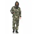 Костюм HUNTSMAN Антигнус-Люкс смесовая (сорочка), 56-58, демисезон, Зеленый питон