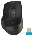 Мышь A4TECH Fstyler FB35C, оптическая, беспроводная, USB, зеленый и черный