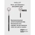 Кисть для глаз INGLOT нанесение и растушевка теней, полуплоская, натуральный премиальный ворс козы Makeup Brush 48SS