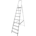 Стремянка 9 ступеней Новая Высота NV1110, 1110109, алюминиевая