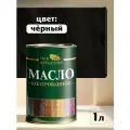 Масло для дерева OAK AFFECTION, черное, 1 л, для наружных работ, морозостойкое, защита от УФ