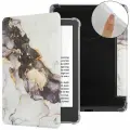 Чехол-книжка CLEAR TPU для Amazon Kindle 11 / 12 (6, 2022/2024 г.) Marble Dark Grey