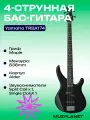 Бас-гитара, 4 струны Yamaha TRBX174 BLACK