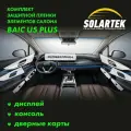 BAIC U5 PLUS Комплект защитных матовых пленок на дисплей, консоль и дверные карты