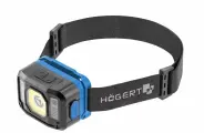 Налобный фонарь с датчиком движения и функцией Power Bank, USB, HOEGERT HT1E422