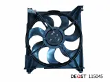 Вентилятор радиатора охлаждения Deqst 115045 с кожухом Hyundai Sonata 4 (New EF) (10.01-)
