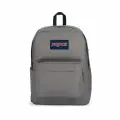 Рюкзак JanSport SuperBreak Plus, городской, для ноутбука, застежка молния, серый