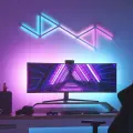 Умный модульный настенный светодиодный светильник Сеть (набор 12 штук), RGBIC, Wi-Fi