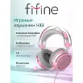 Игровая гарнитура Fifine H18 Gaming Headsets, полноразмерная, Pink