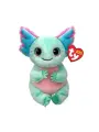Мягкая игрушка TY Beanie Bellies аксолотль Alex, 15 см