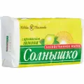 Мыло кусковое хозяйственное Невская Косметика Солнышко с ароматом лимона, 140г (11141), 4шт.