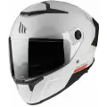 Шлем для мотоцикла интеграл MT THUNDER 4 SV SOLID глянцевый белый XL