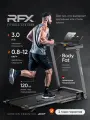 Беговая дорожка RFX T310, электрическая, складная, для дома, 120кг, 14 программ