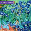 Алмазная мозаика 'Ирисы', по мотивам картин В. Ван Гога, 50*40 см, Cristyle, Cr 540082