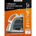 Синтетическое моторное масло G-Energy Synthetic Eco Life 0W-20, 4л