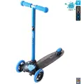 Самокат 3-х кол. Y-SCOO RT TRIO DIAMOND 120 Monsters 1 высота с блокировкой колес blue Ziggi