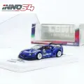 INNO 1:64 LBWK Blue F40 Tokyo Auto Salon 2024 металлическая модель автомобиля, Синий