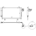 NISSENS 940387 (940387_NS / GHR161480B / GHT661480) радиатор кондиционераMazda (Мазда) 6 2.0i 12