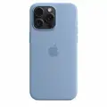 Чехол Apple Silicone Case для 15 Pro с MagSafe Winter Blue