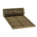 Решетка рулонная Techno РРА 370-0600/Б алюминиевая, цвет бронза