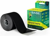 Кинезио тейп для тела RaveTape BASE 5см х 5м Черный