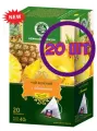 Черный дракон пирамидки зеленый Ананас 20 пак.*2 г (комплект 20 шт.) 0725743