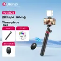 Ulanzi VL49RGB Fill Light (White) Three-piece Set Magnetic Full Color Fill Light Portable LED Pocket Dual Color Temperature Photography Light Mirrorless Camera Mobile Phone Flashlight