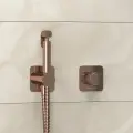 Гигиенический душ для унитаза со смесителем WasserKRAFT, Розовое золото