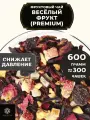 Фруктовый чай с клубникой, яблоком и каркаде Веселый фрукт (Premium) от Полезный чай / HEALTHY TEA, 600 г