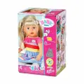 Беби борн. Интерактивная кукла для девочки Сестричка 43 см, аксессуары, пупс