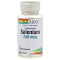 Капсулы Solaray Selenium (yeast-free), 70 г, 200 мкг, 90 шт.