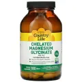 Country Life, Chelated Magnesium Glycinate, 133 mg, 180 Tablets