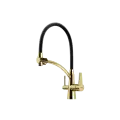 SC4001ZG Смеситель для кухни SANCOS Eri с возможностью подключения фильтра, цвет золото