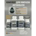 Комплект для покраски DAEWOO, код GMN, WA876S, DESERT BLOOM, базовая автомобильная эмаль 250 мл, лак 2K 250 мл с отвердителем, разбавитель 125 мл, FixPaint Pro