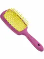 Janeke SUPERBRUSH Щетка для волос малая, 86SP234FY-, фуксия/желтый, 17,5x7x3 см