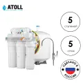 Система обратного осмоса ATOLL A-550m STDA с постфильтром-минерализатором, без насоса(ATEFDR098)