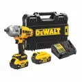 Аккумуляторный импульсивный гайковерт DeWALT DCF900P2T 18В c 2 акб, ЗУ, кейс