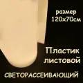 Пластик листовой белый светорассеивающий 0,5 мм KOSEKA транслюцентный 120*70 см