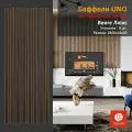 Интерьерные рейки (Баффели) UNO 16*40 - Венге Люкс (8 шт.) от ITALUM