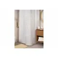 Занавеска (штора) Nebeskvit для ванной комнаты тканевая 180х200 см, цвет белый бежевый