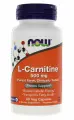NOW Foods L-Carnitine 500 mg, НАУ L-Карнитин 500 мг 60 капсул