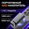 Внешний SSD накопитель Movespeed CK20, 1ТБ, (YSPSCK20- 1TTS), MagSafe, серый