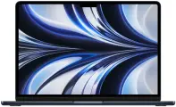 13.6 Ноутбук Apple MacBook Air 13 2022 2560x1664, Apple M2, RAM 8 ГБ, LPDDR5, SSD 512 ГБ, Apple graphics 8-core, macOS, midnight, Русская раскладка