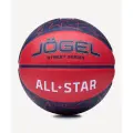 Мяч баскетбольный JOGEL Streets ALL-STAR, красный/синий, размер №6