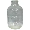 Стеклянная бутылка 10 л, твист, овальная, прозрачная, бесцветная