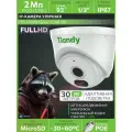 IP-камера видеонаблюдения Tiandy TC-C320N 1CNB-28 2Мп Full HD ИК до 30м CMOS PoE уличная купольная микрофон