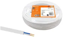Провод пгввп 2х2,5 ГОСТ, белый TDM SQ0127-0403 (20 м.)