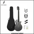 Enya Nova GO SP1 AI Black Акустическая электрогитара из углеродного волокна Гитара для путешествий Смарт-гитара