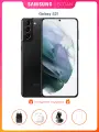 Оригинальный Смартфон Samsung S21 (Фантомный Черный) - 8/256 ГБ, Поддержка 5G, Флагманский Чипсет